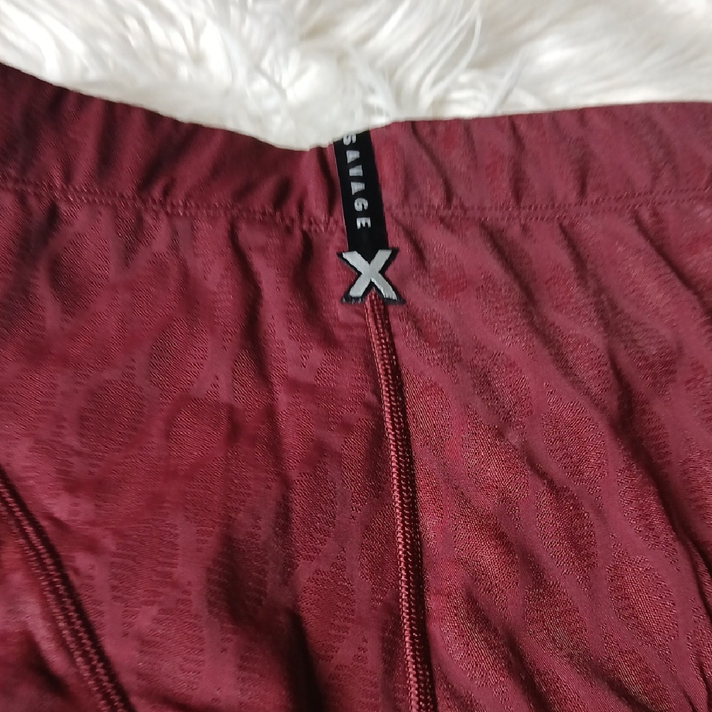 Fenty Beauty Red Leggings with Elastic Waistband - Picture 6 of 11